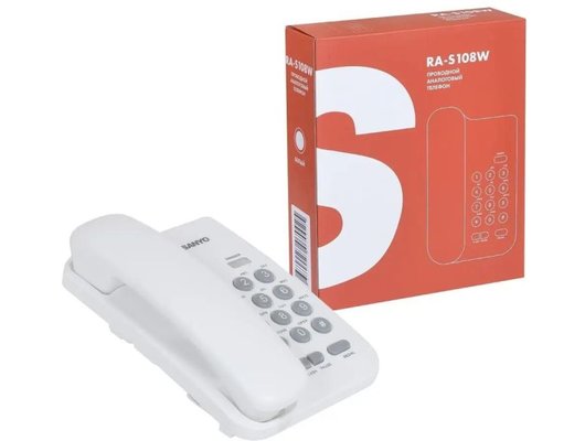 Проводной телефон SANYO RA-S108W
